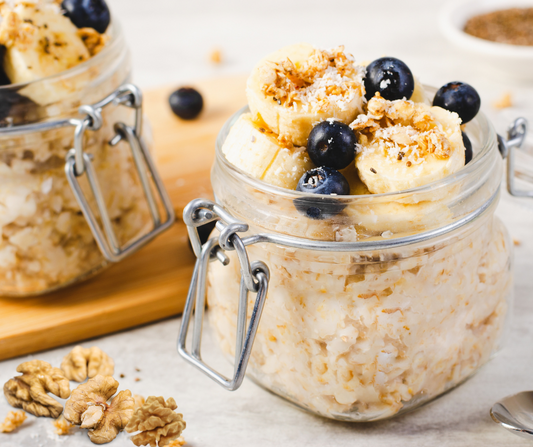 Banana-Nut Overnight Oats