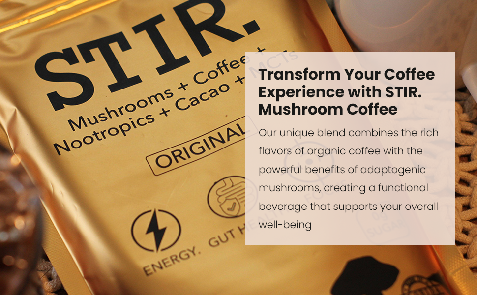 STIR. Original Mushroom Coffee
