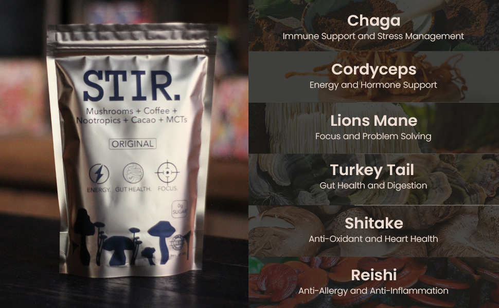 STIR. Original Mushroom Coffee