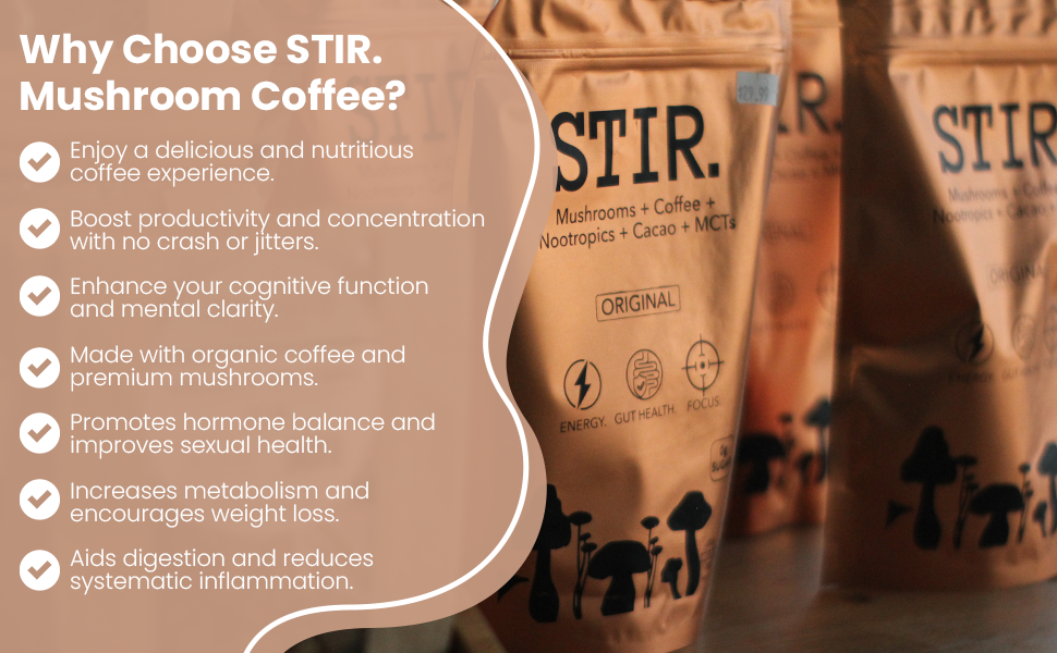 STIR. Original Mushroom Coffee