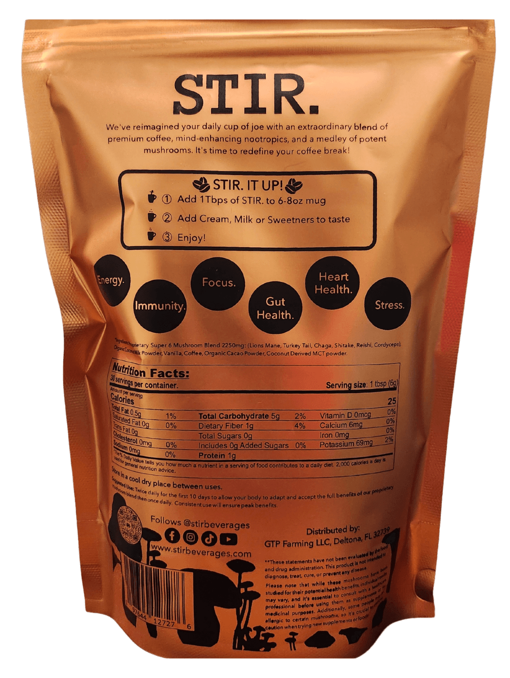 STIR. Original Mushroom Coffee